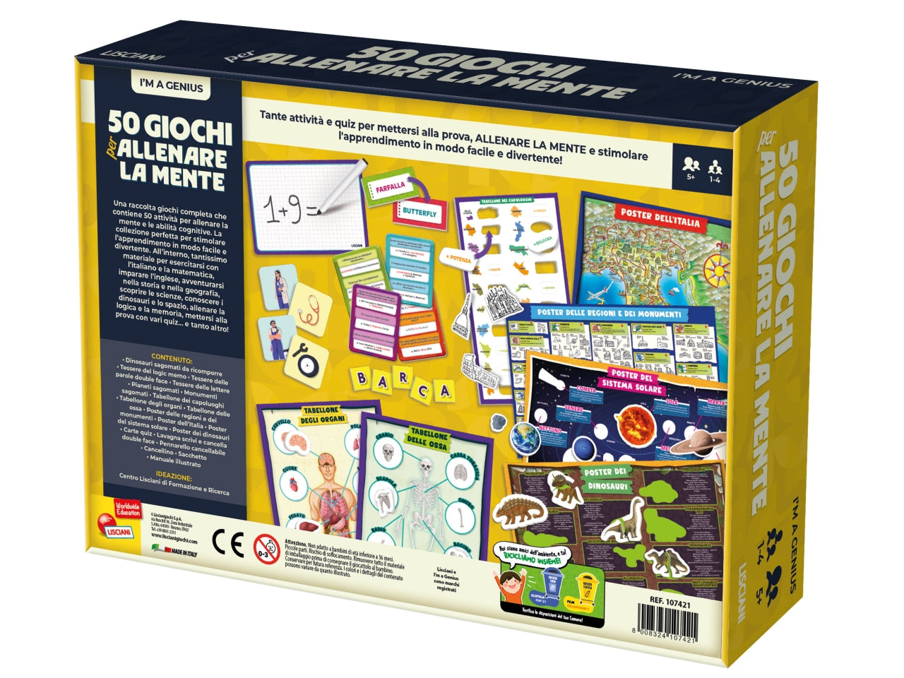 I'm a genius raccolta 50 giochi educativi kids