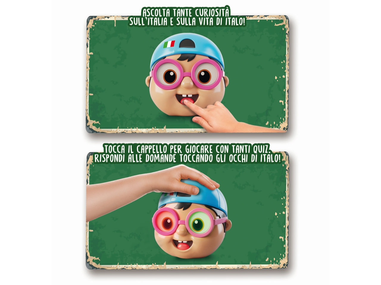 Gioco Educativo I'm a Genius The Sabatino's L'Italiano Vero - Multicolor, per Bambini da 5 Anni, Lisciani