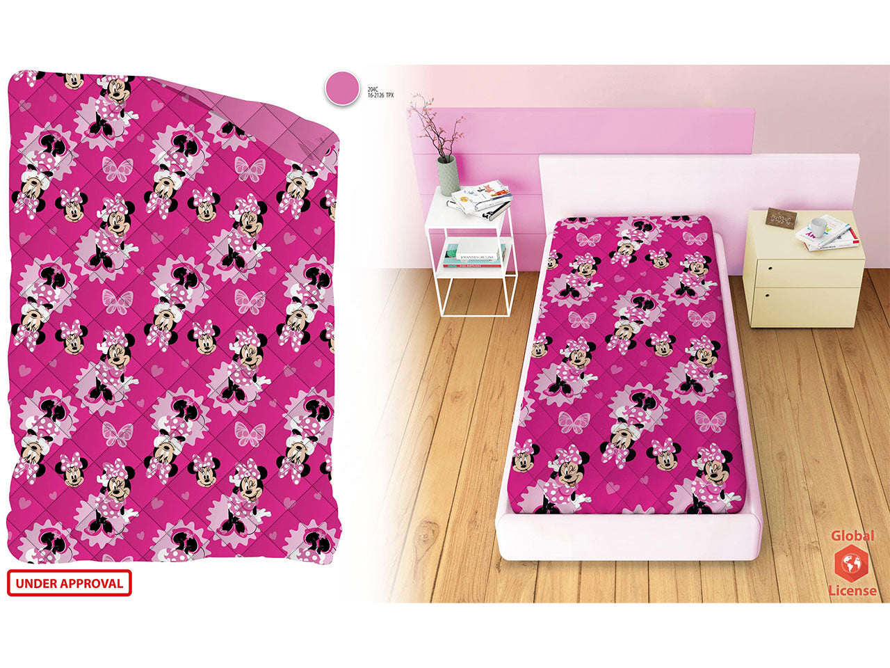 Minnie copriletto 170x250cm