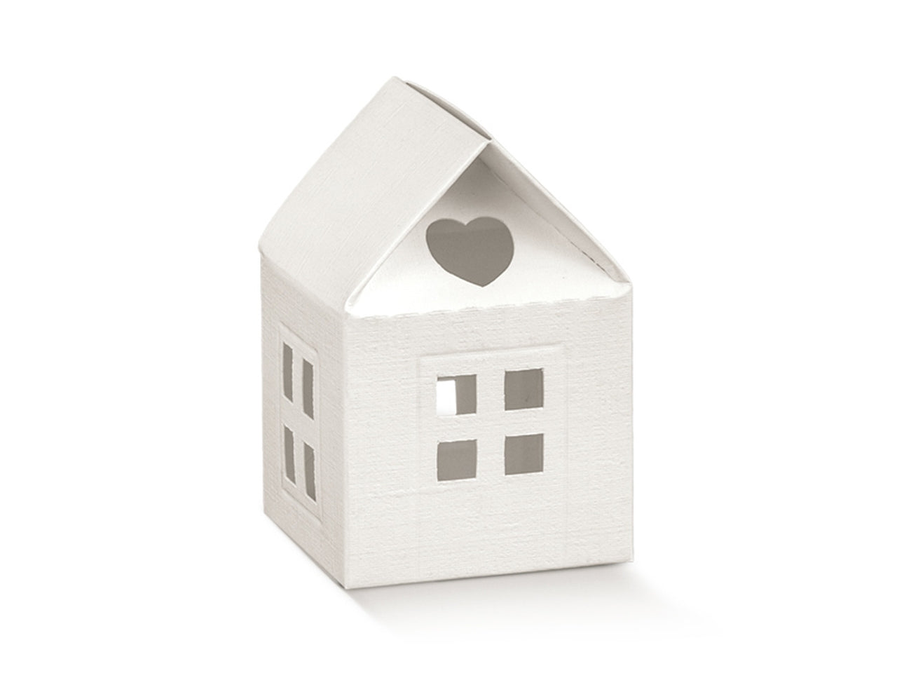 Cassetta misura 55x55x80mm in fibra bianca