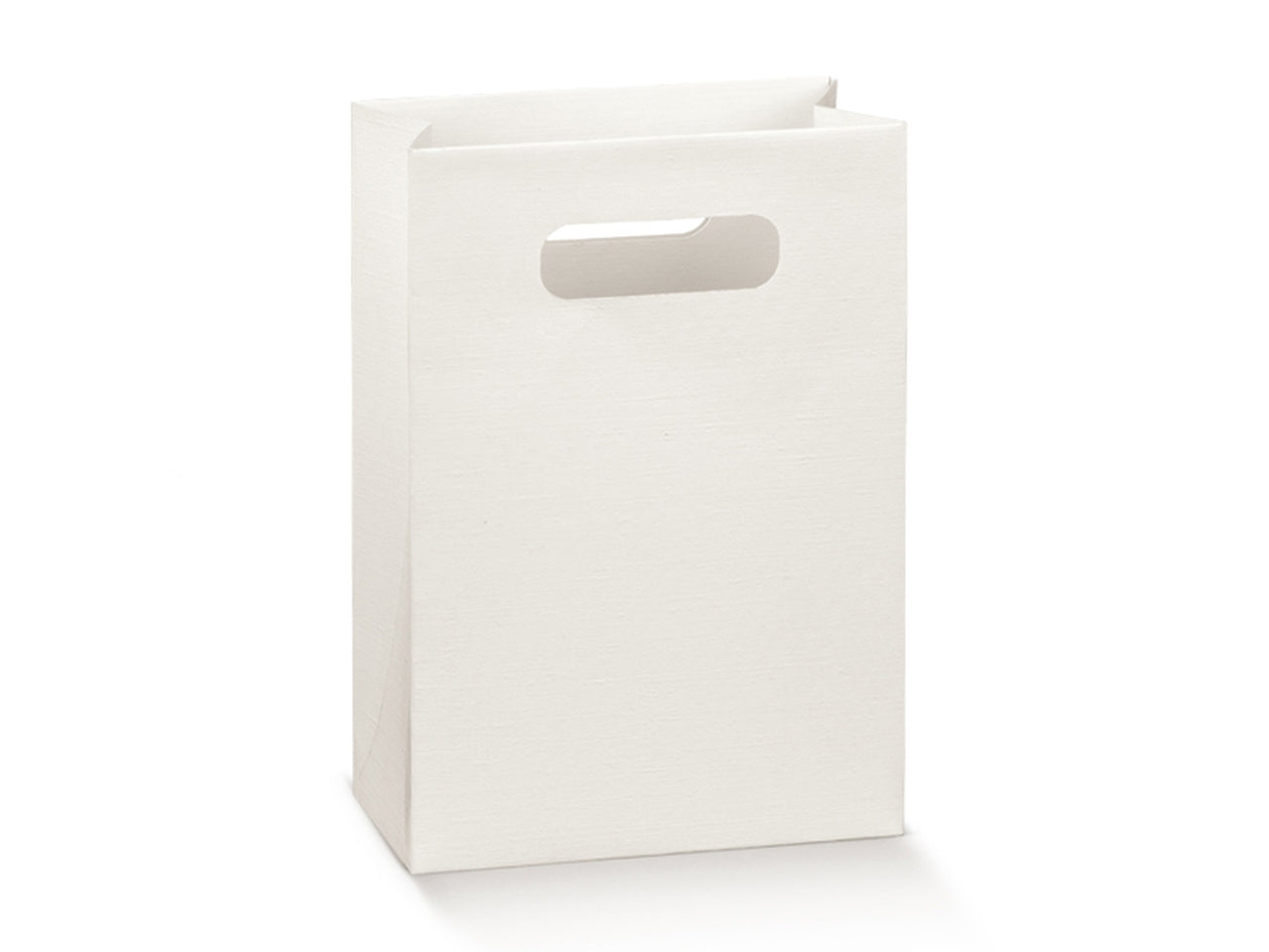 Shopbox fibra bianca 16x7,5x23cm