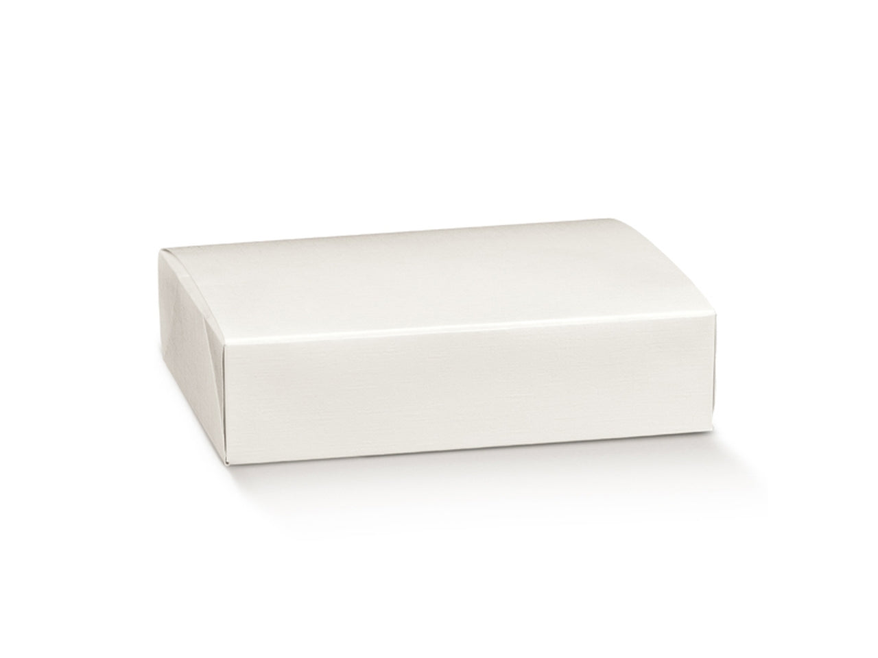 Scatola boite linea fibra bianca misura 20x16x5cm