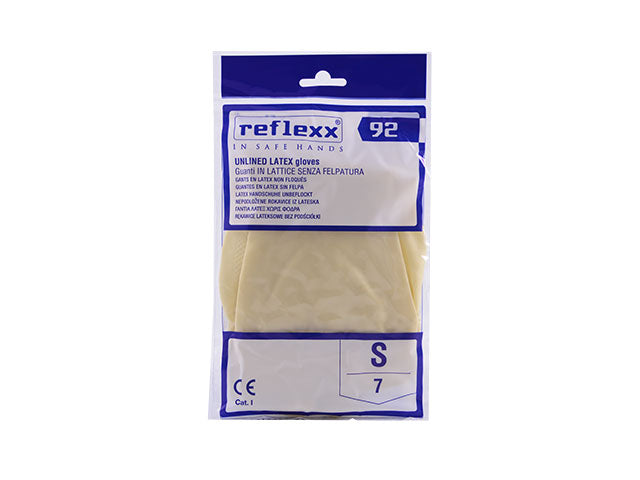 Guanti in lattice senza felpatura tg.s