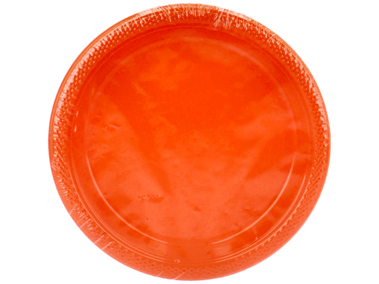 Piatto piano 17,7 cm. arancione 10 pezzi $