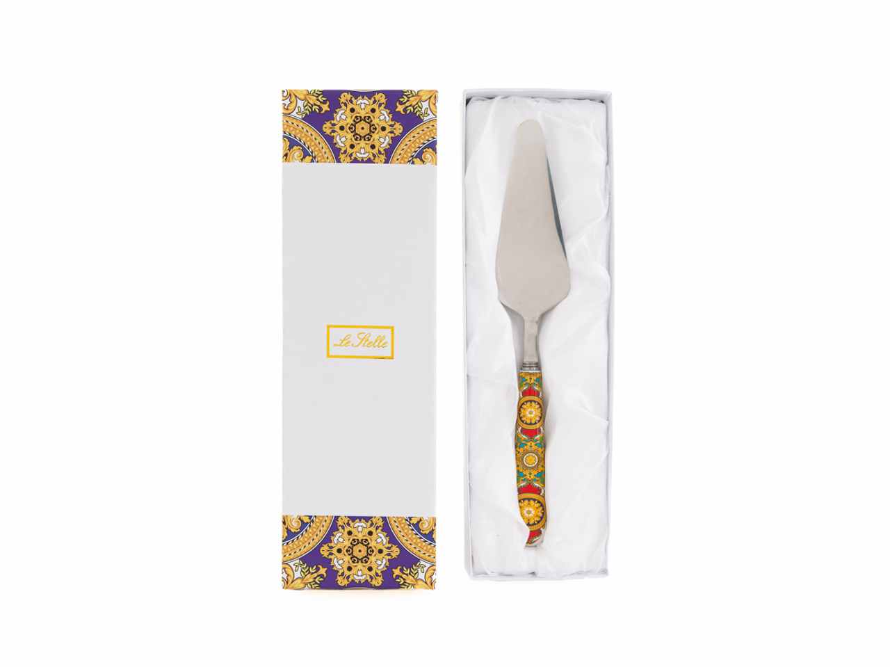 Paletta per torta royal carousel con astuccio 25 cm