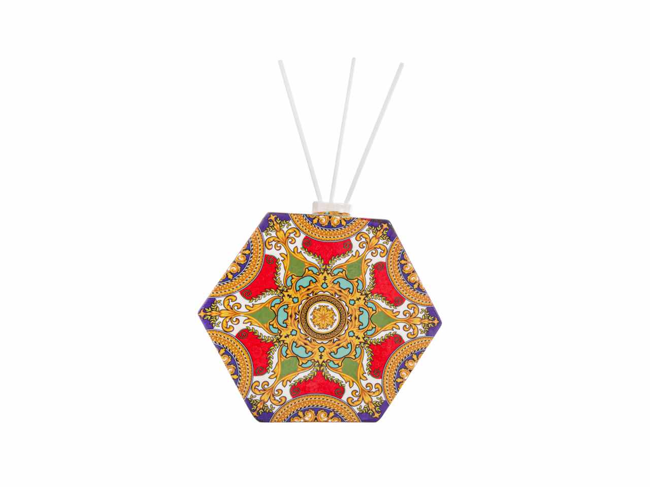 Profumatore esagonale royal carousel con astuccio e bacchette 20x6xh.20cm $