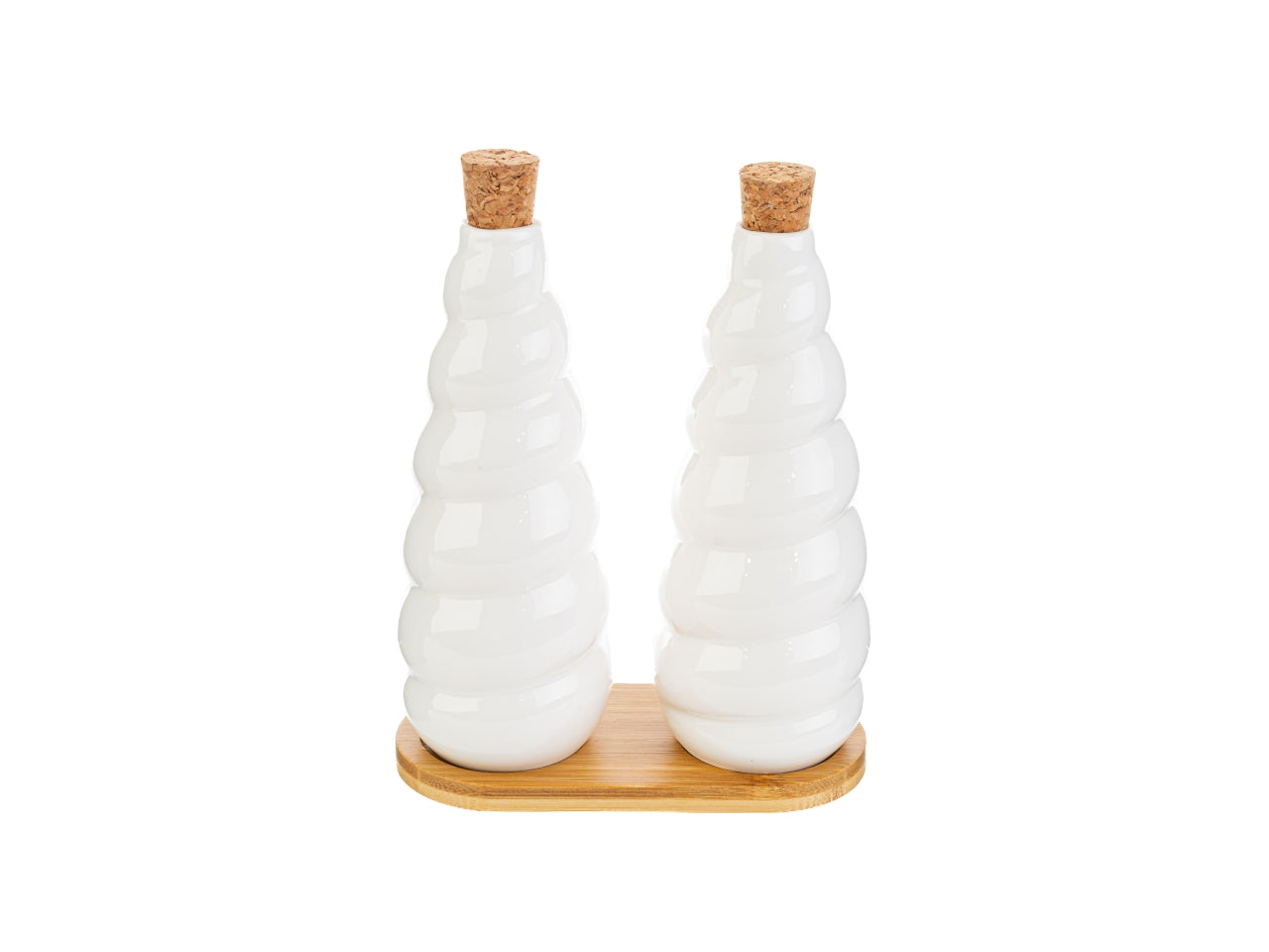 Set olio e aceto in porcellana misura 15x7xh.19cm