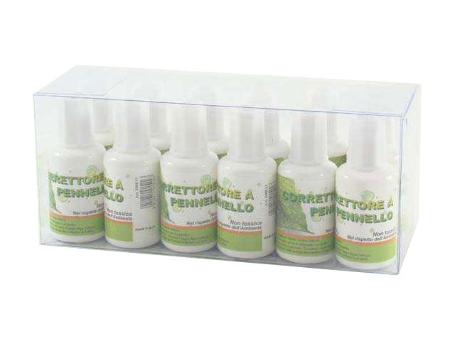 Correttore liquido con pennello 20ml - 12 pezzi