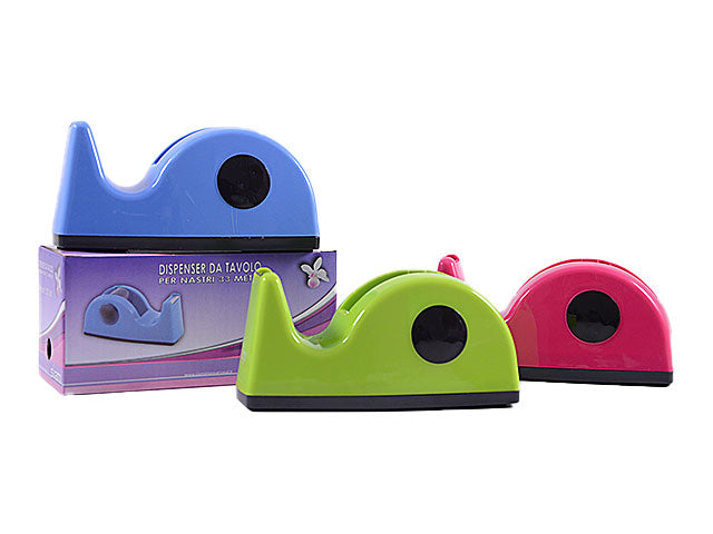 Porta scotch Siam Dispenser tendinastro ricaricabile da tavolo 33mt colori assortiti