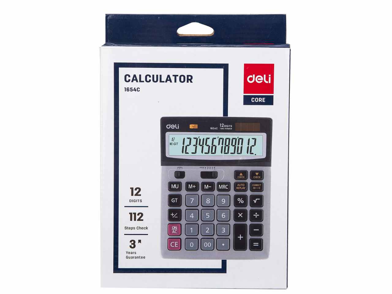 Calcolatrice core 12 cifre grande e1654c