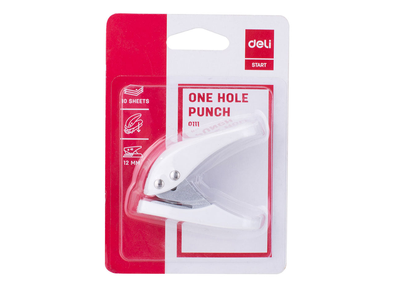 Perforatrice ad 1 foro per 10 fogli