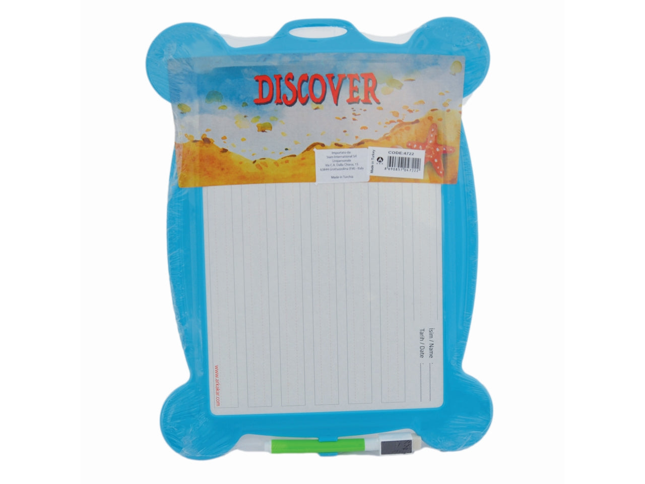 Lavagna fondo bianco colorata