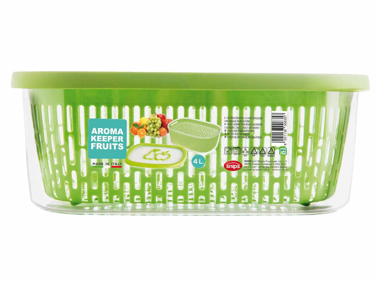 Salva aroma frutta 4lt 021481