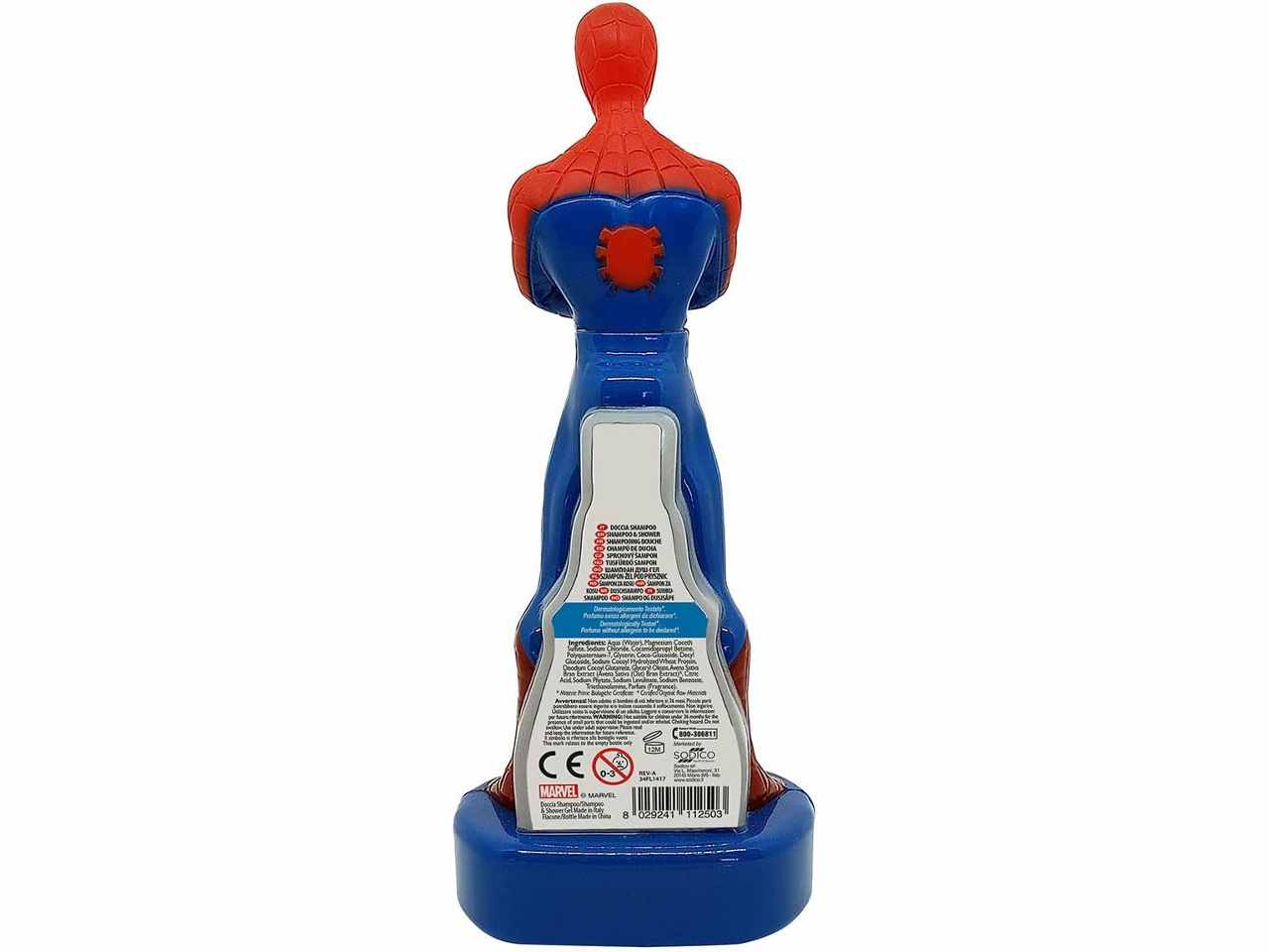 Spiderman doccia shampoo 3d 300ml