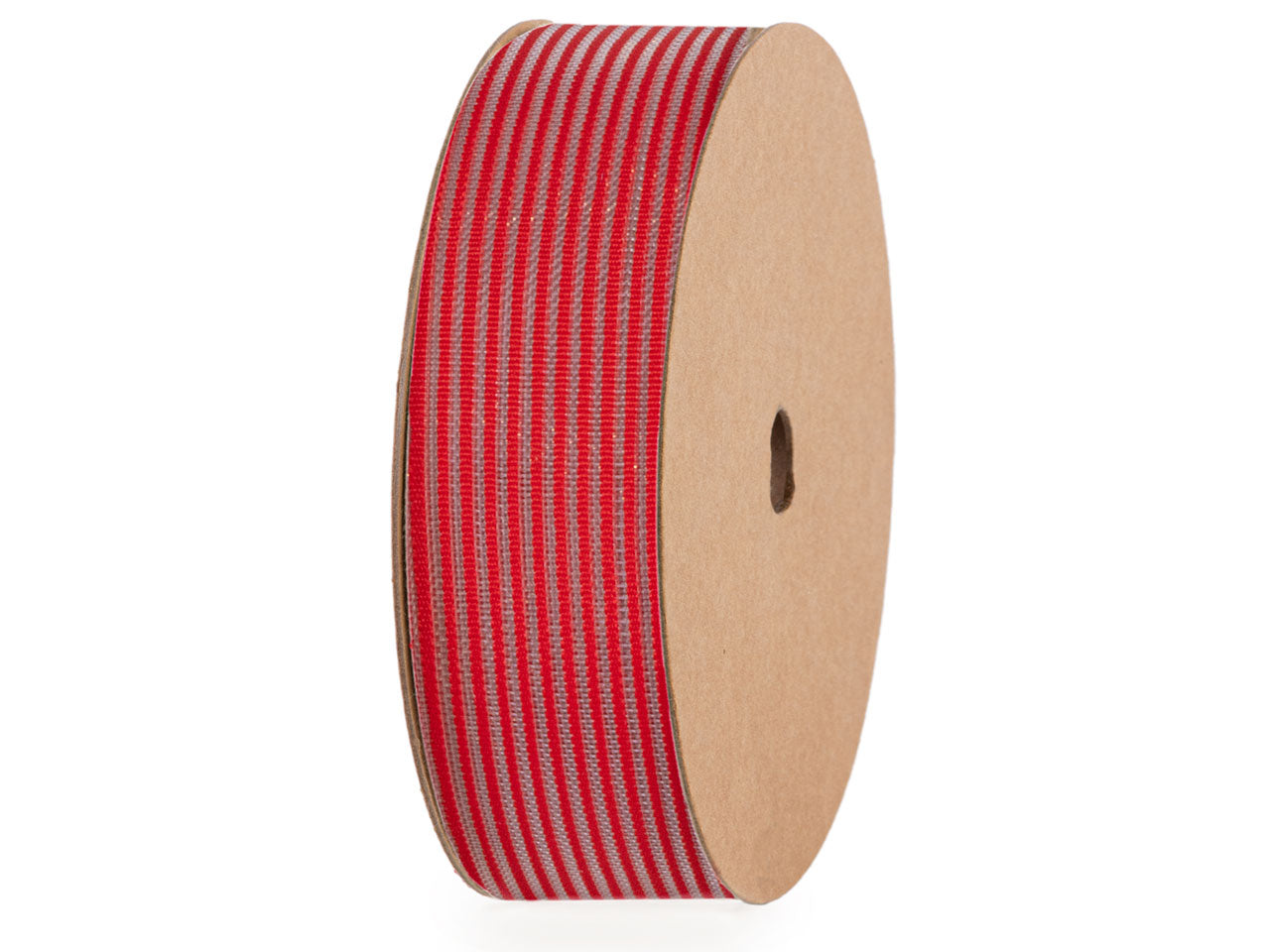 Nastro 25mmx10m decoro irene colore rosso