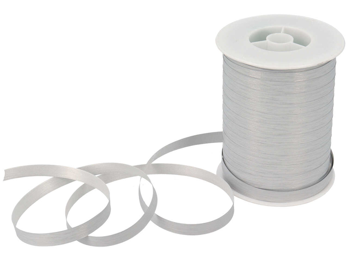 Nastro regalo bianco lucido monocromatico 1cmx250mt - Star