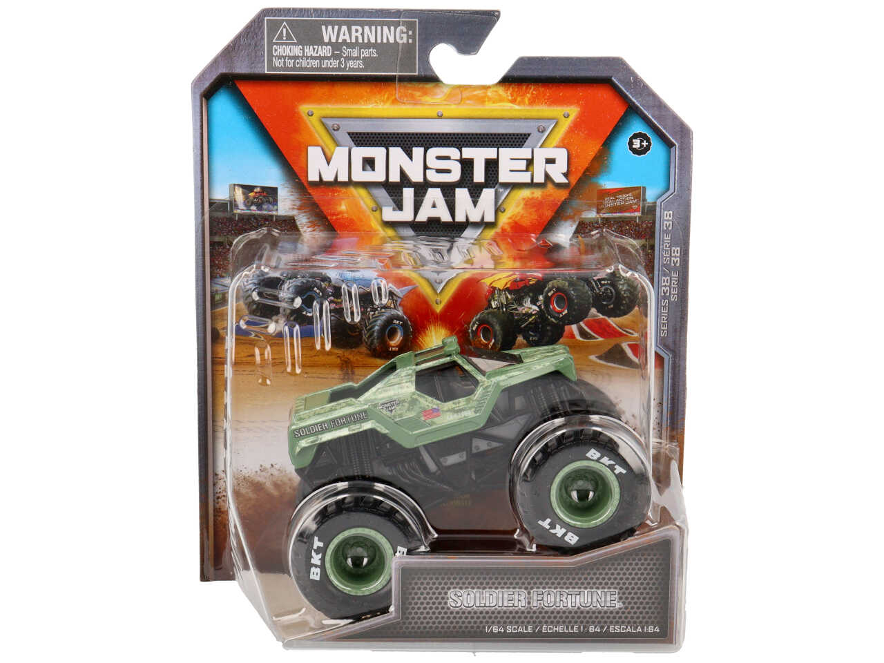 Monster jam veicolo 1:64 modelli assortiti