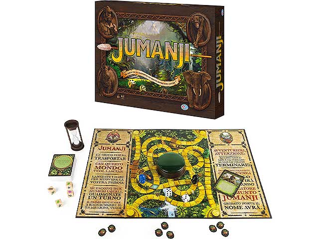 Jumanji, il gioco in cartone