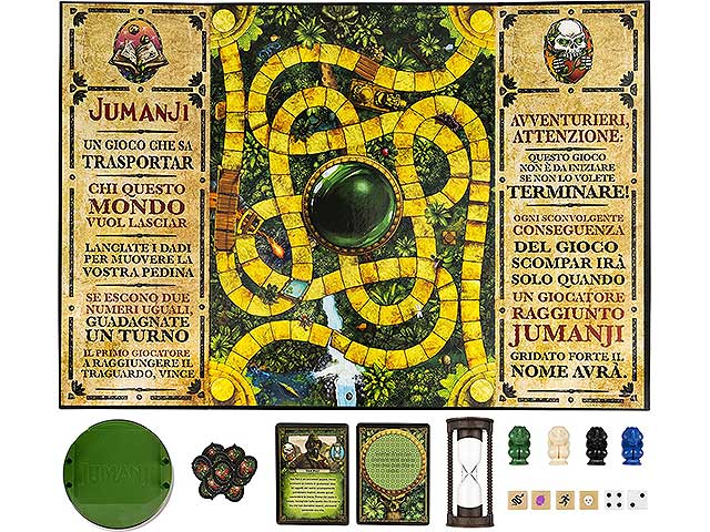 Jumanji, il gioco in cartone
