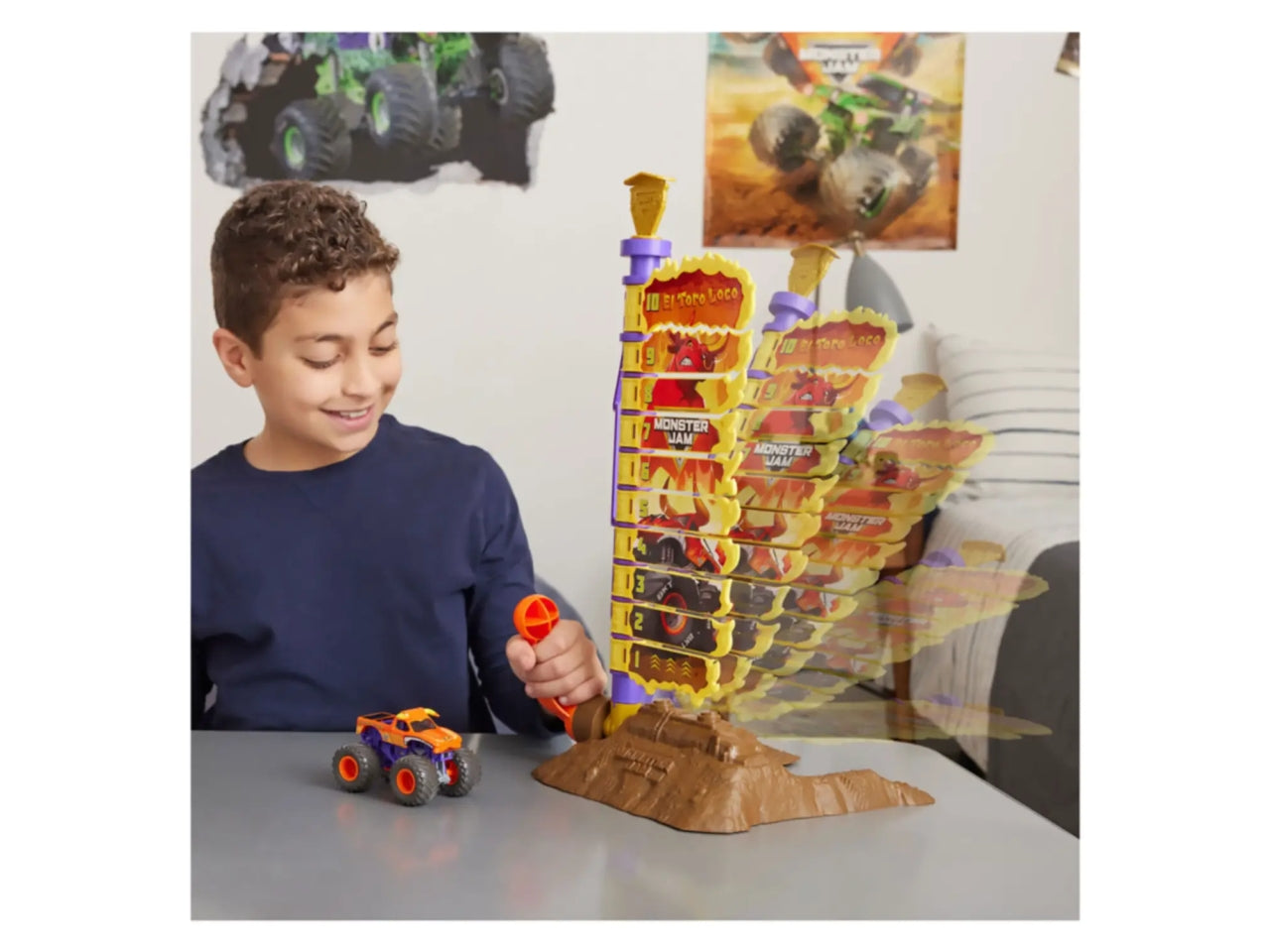 Monster jam playset