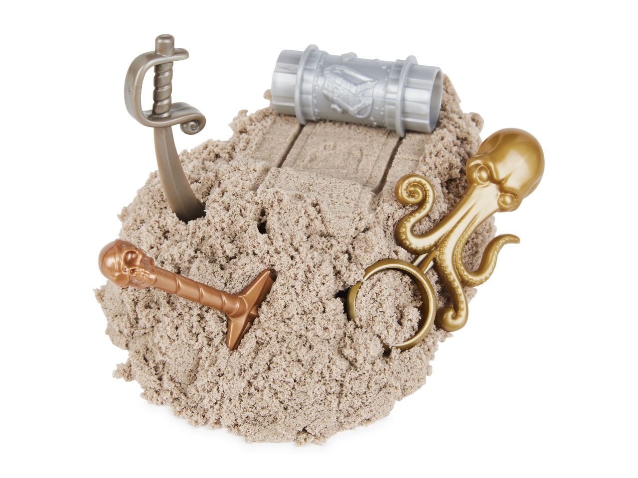 Kinetic sand playset caccia al tesoro