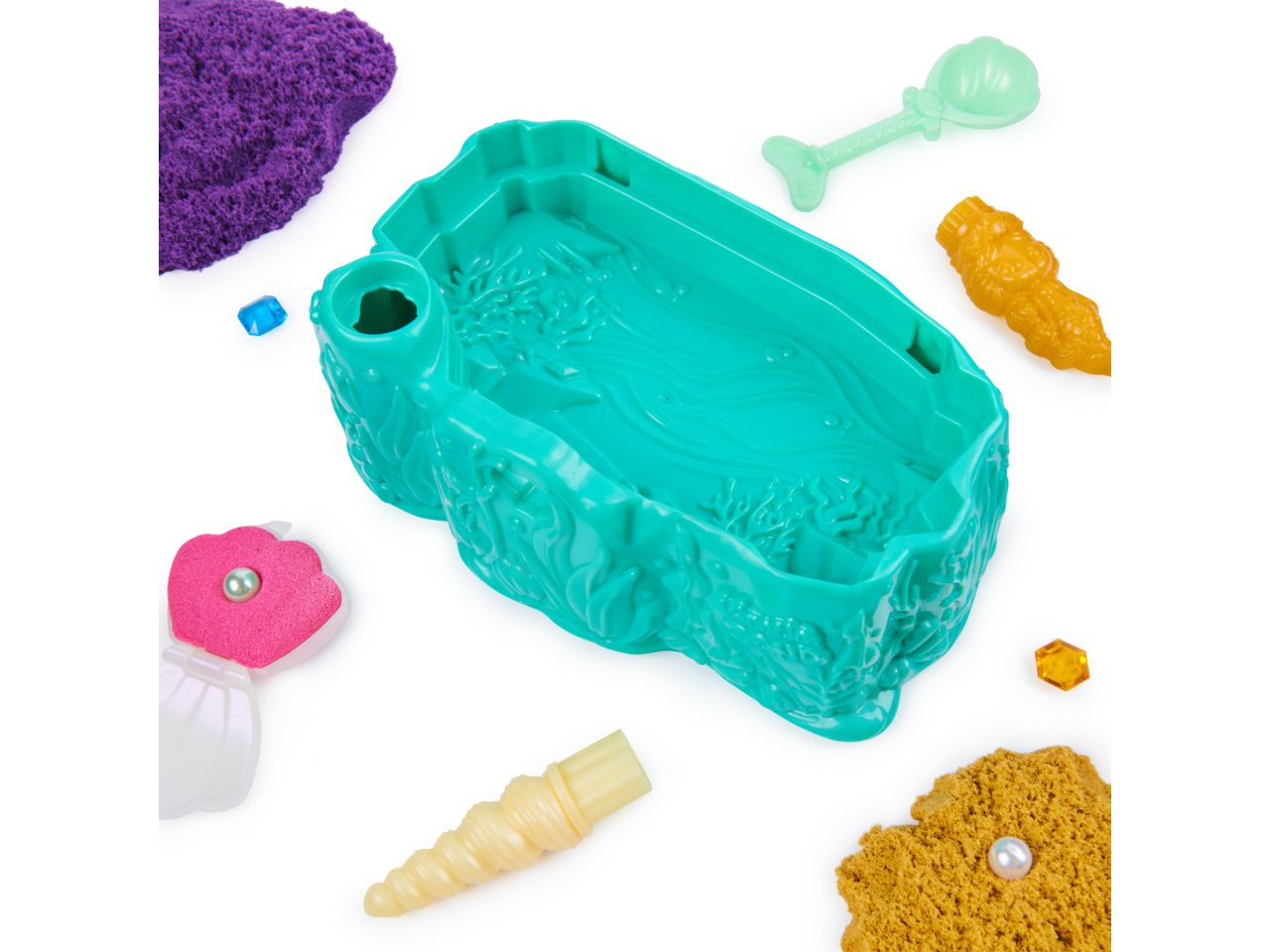 Kinetic sand playset cristallo della sirenetta