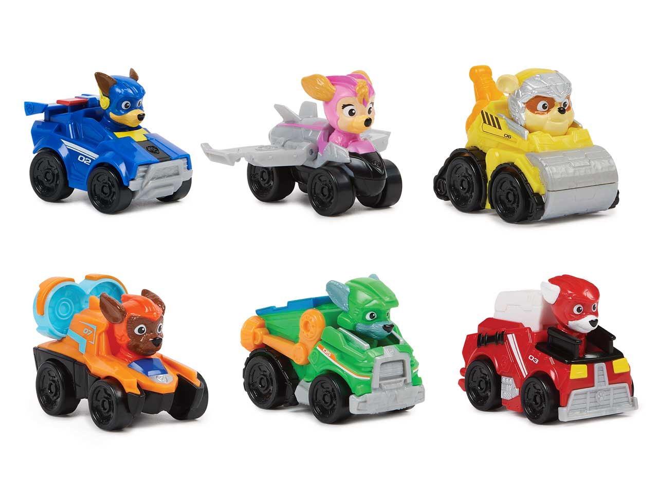 Paw patrol veicoli pups squad modelli assortiti