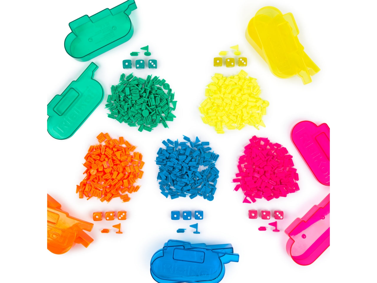 Risiko! Deluxe: Gioco da Tavolo Strategico, Carta e Plastica, Multicolore, EtÃ  10+, Plancia Extra Large, Obiettivi Segreti - Spin Master