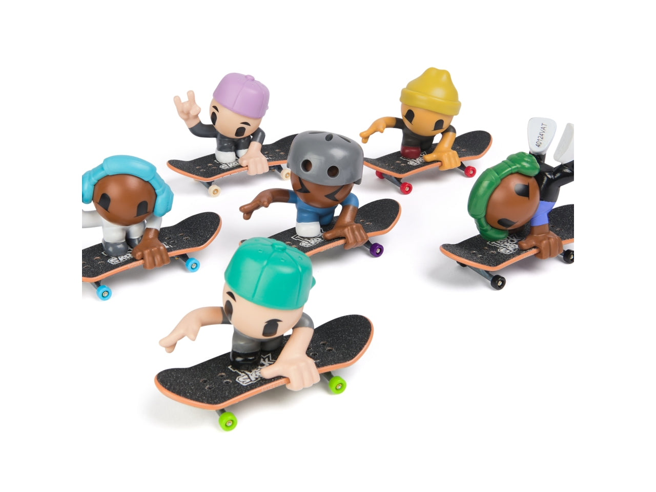Mini skateboard Tech Deck Skate Crew con personaggio, per bambini di 5+ anni - Spin Master