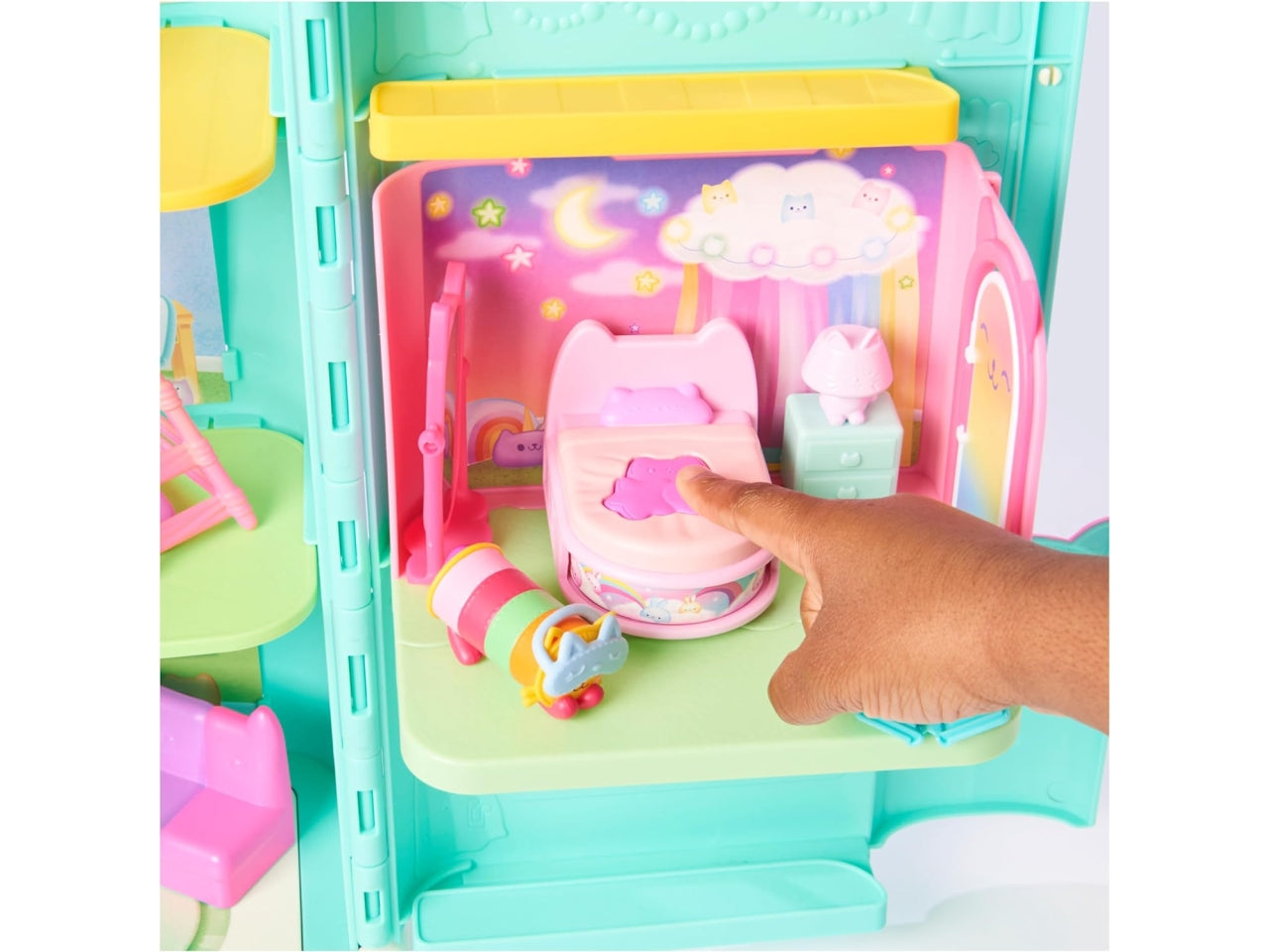 Gabby' Dollhouse le stanze della casa camera da letto