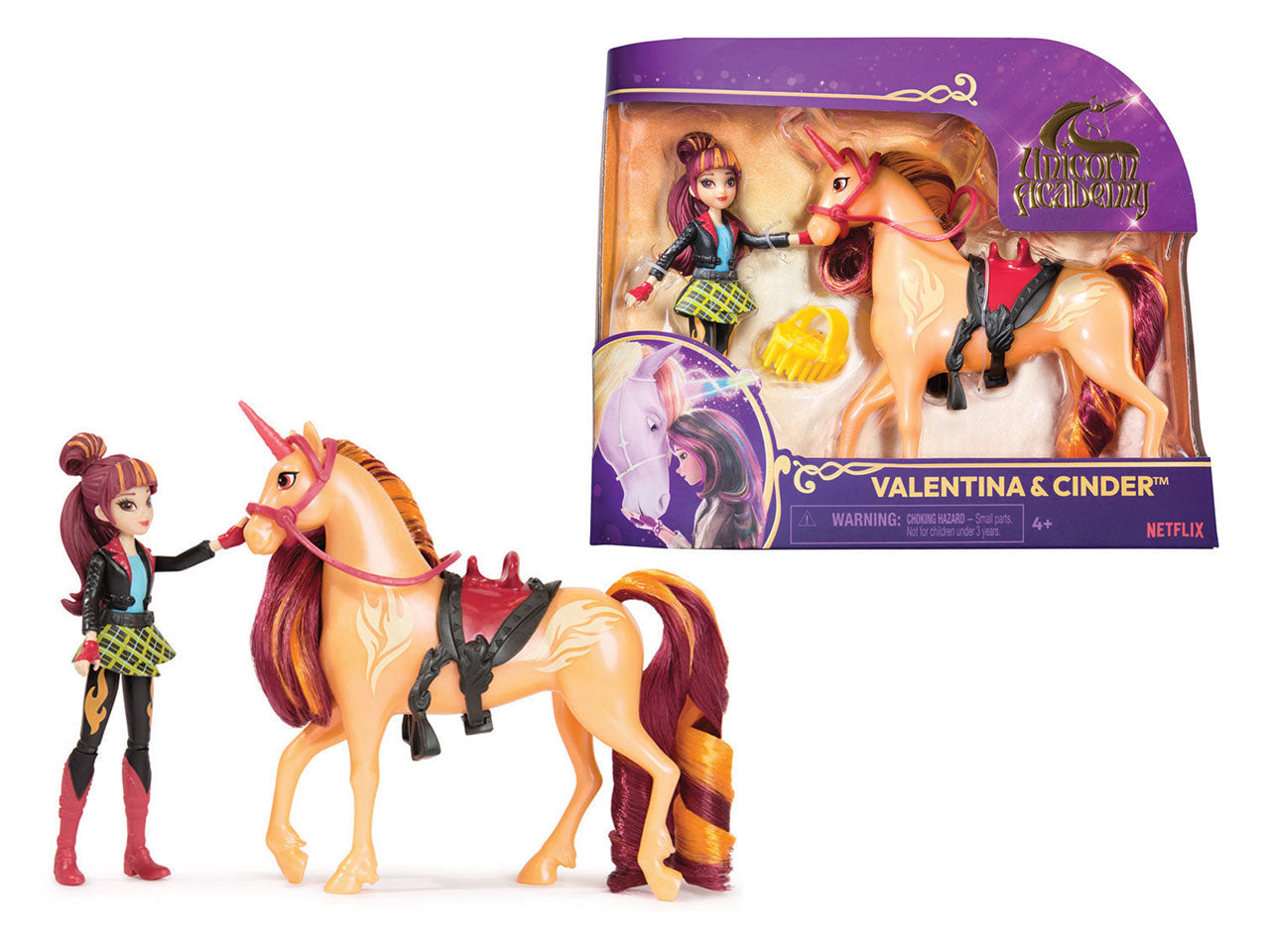 Unicorn academy small doll valentina & cinder | Spin Master