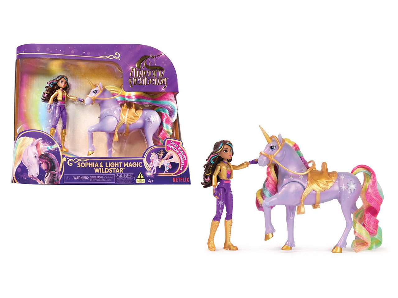 Unicorn academy small doll sophia & light magic wildstar | Spin Master