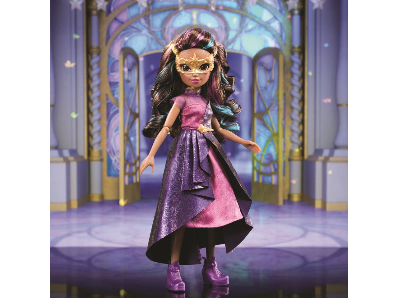 Unicorn academy deluxe sophia masquerade fashion doll | Spin Master