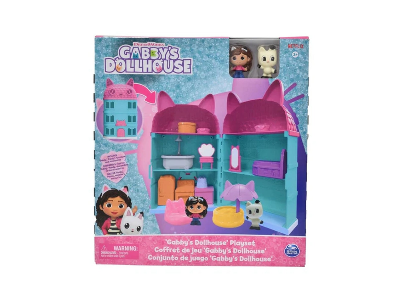 Gabby Doll mini casa playset