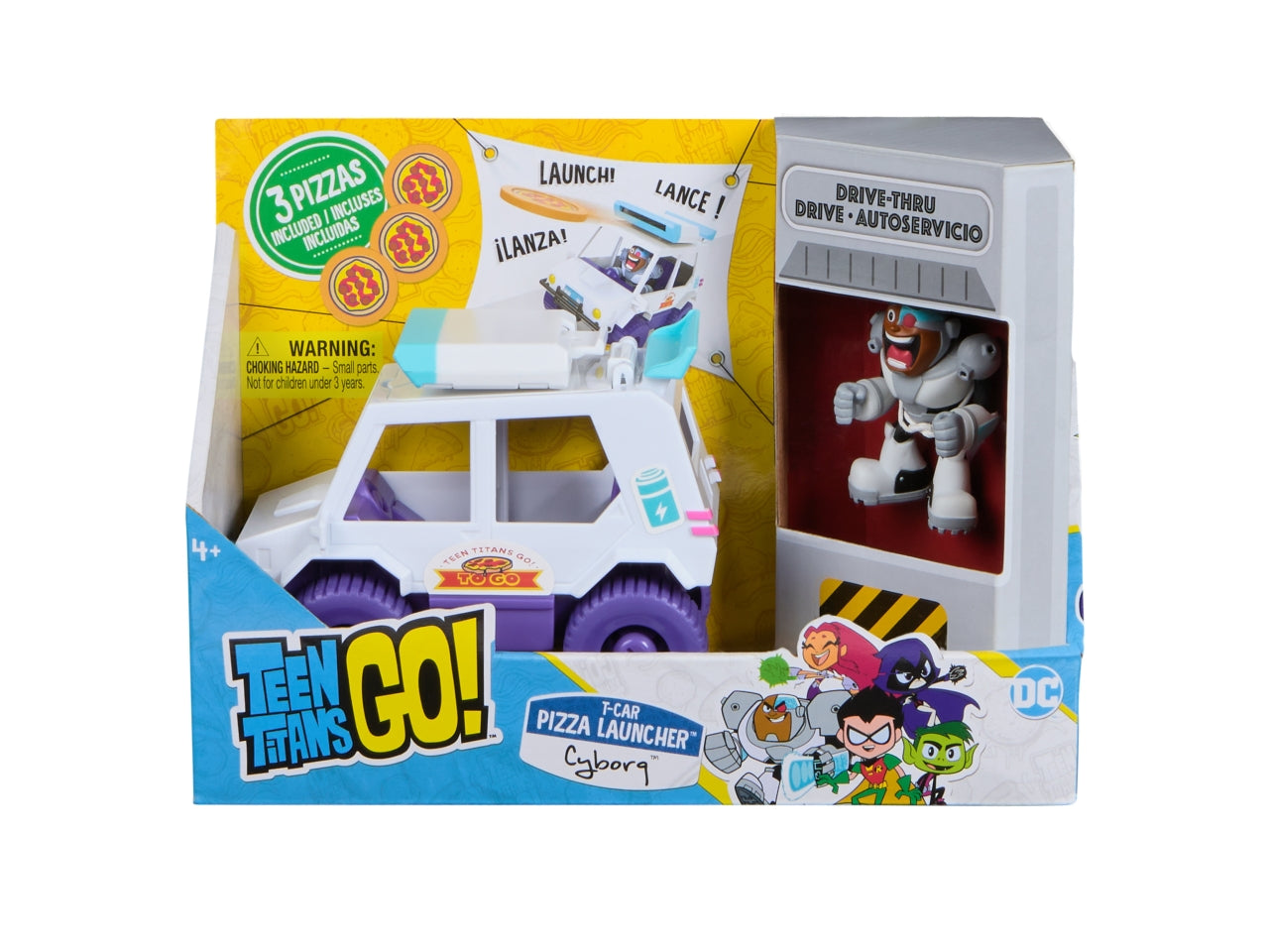 Teen titans go t-car lancia pizza | Spin Master