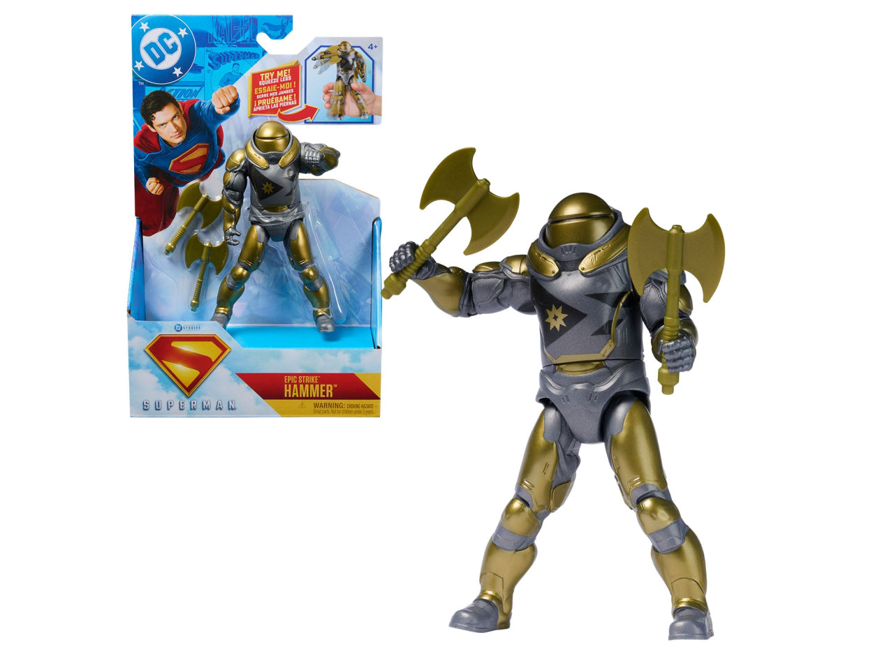 Superman movie personaggi modalitÃ  attacco in scala 15cm