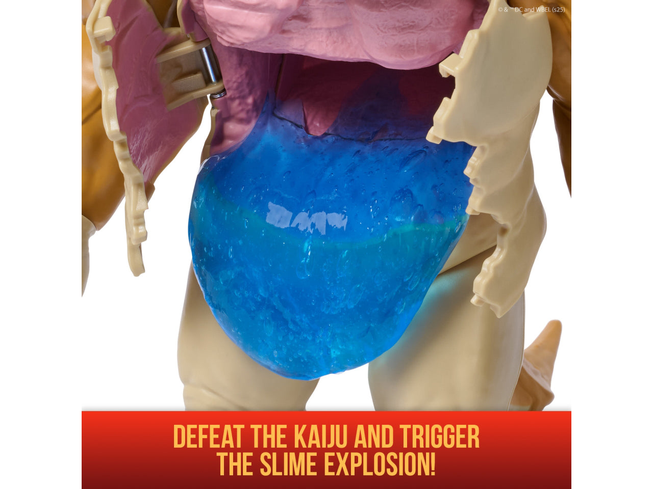 Superman movie kaiju vs superman con slime