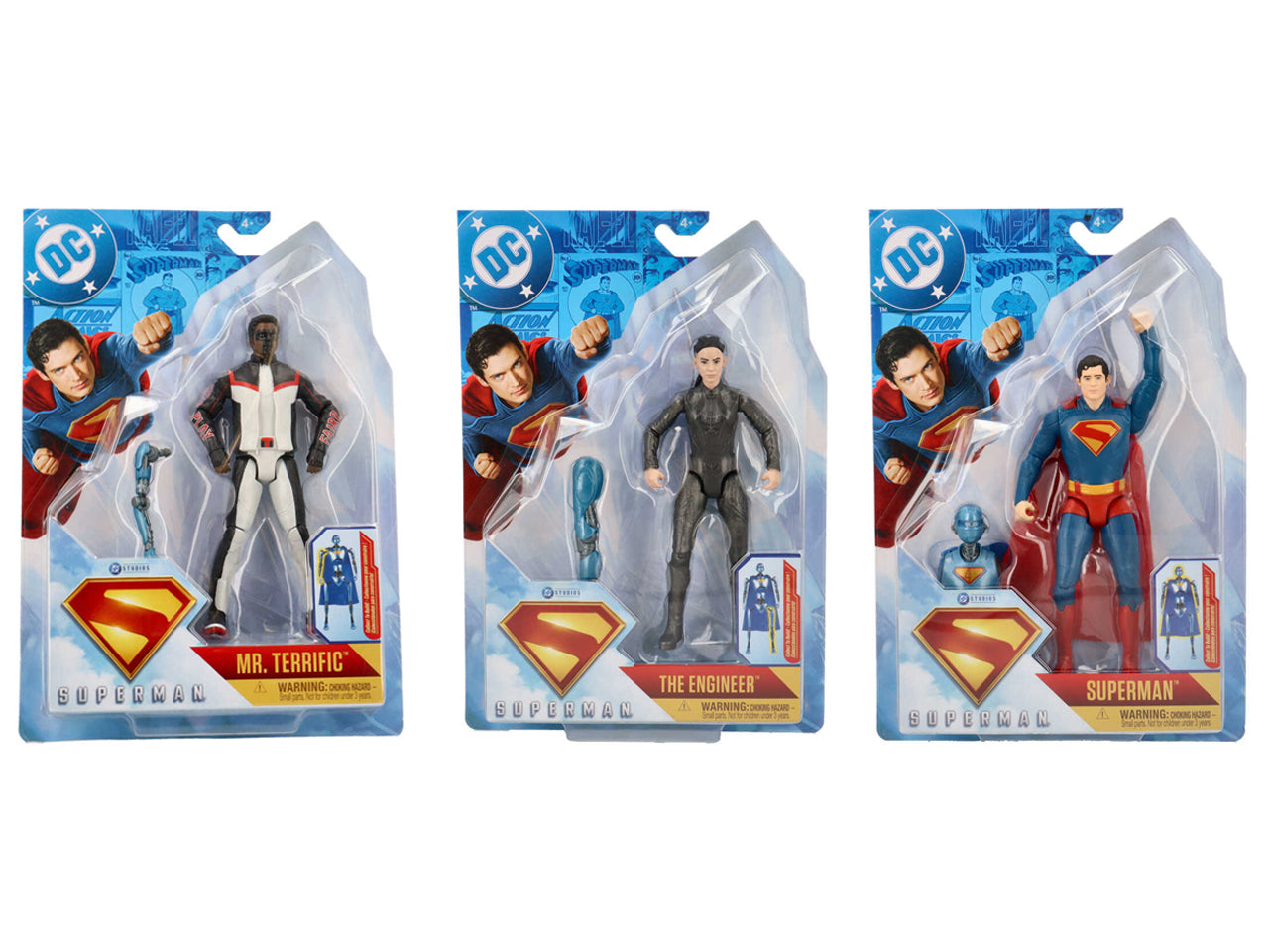 Superman movie personaggi in scala 15cm $
