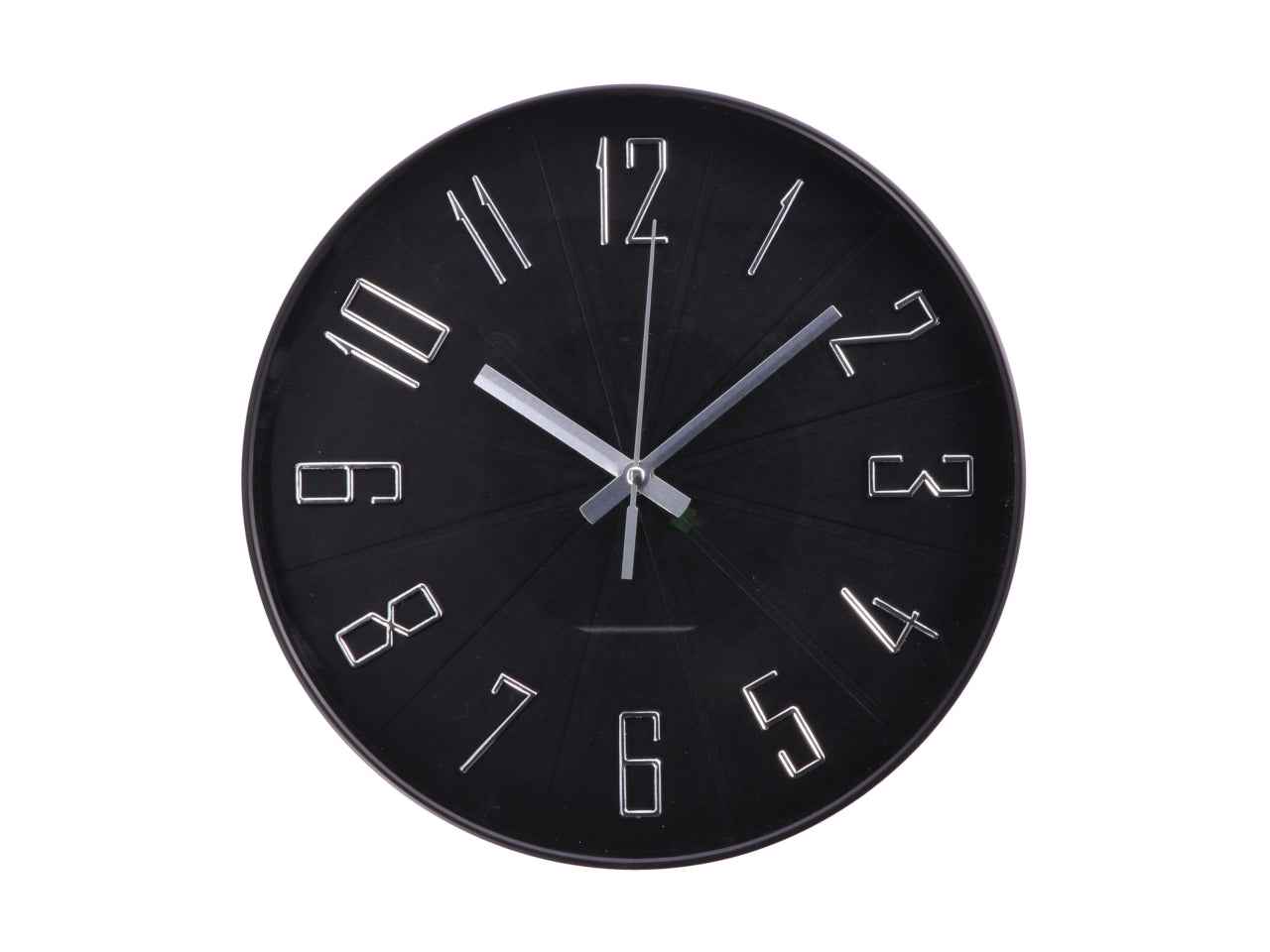 Orologio da parete moderno in plastica in 2 colori assortiti, 30,5 cm  AD Trend