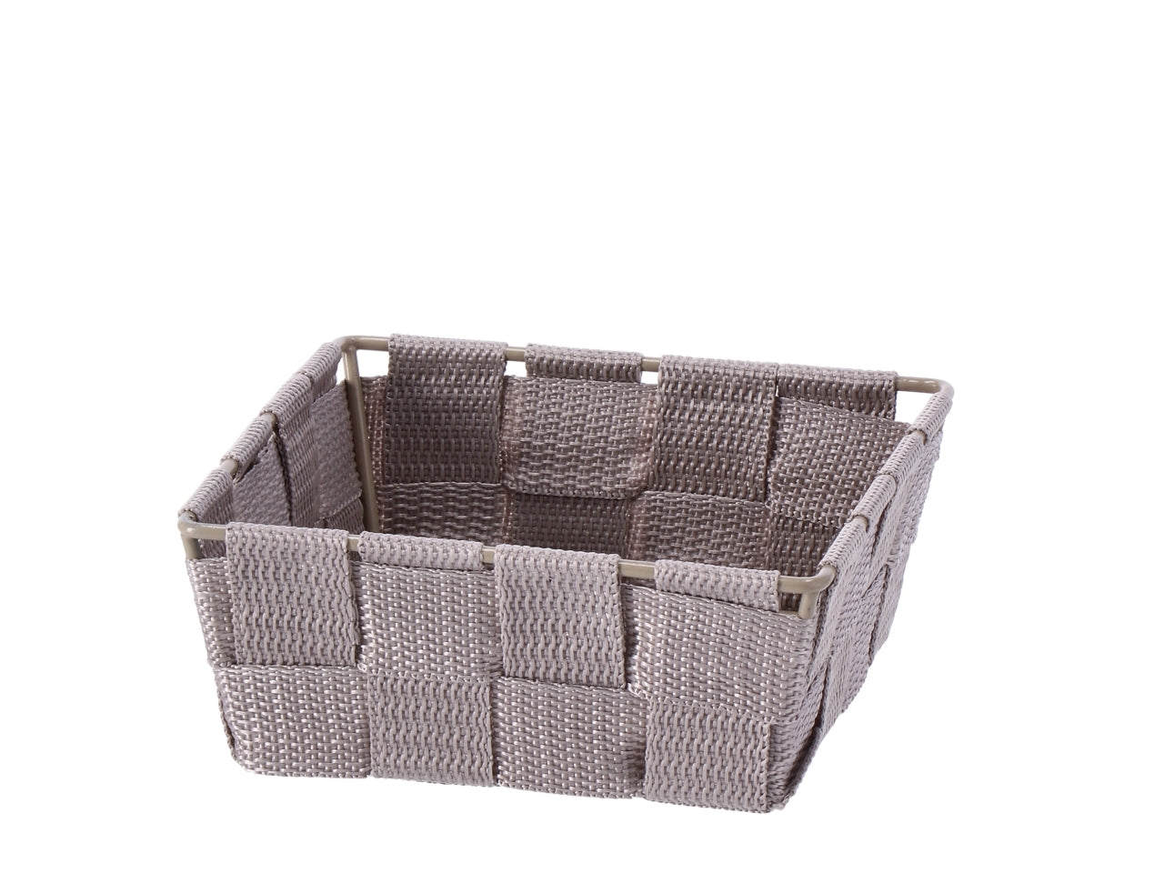 Cestino in tessuto 14x14xh.5,5cm kate 4 colori assortiti