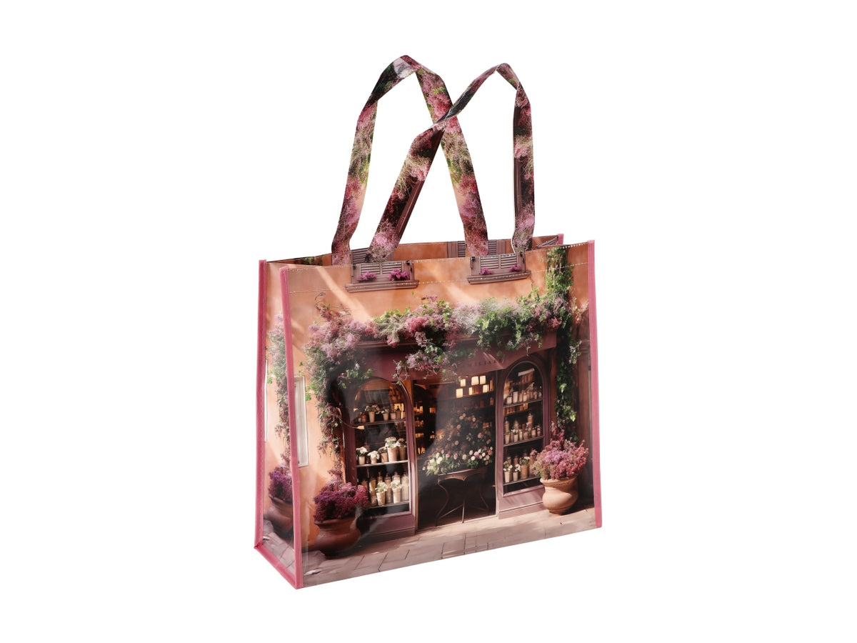 Borsa 43x15xh.37cm con immagine 3 disegni assortiti