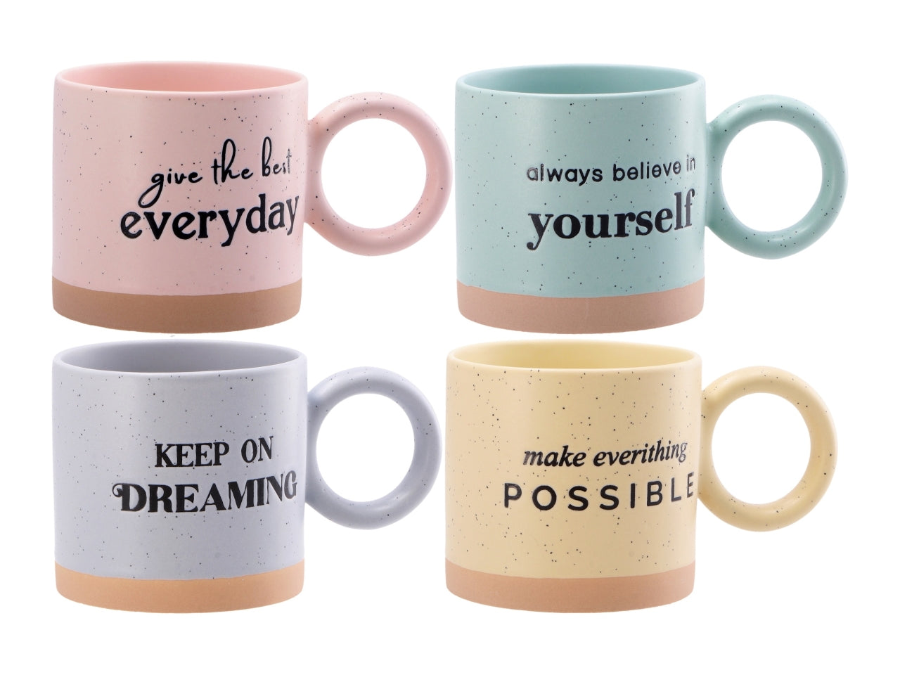 Tazza mug d.9xh.8cm ass 107267