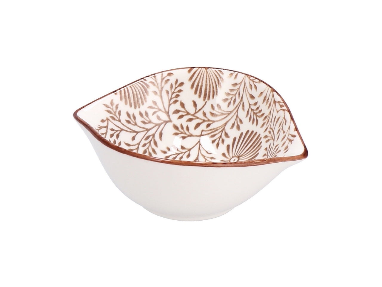 Ciotola in ceramica tricy 12x10xh.5cm 2 disegni assortiti