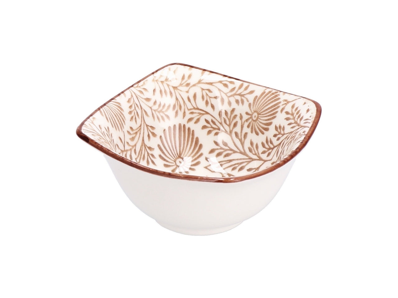 Ciotola in ceramica tricy 10x10xh.5cm 2 disegni assortiti