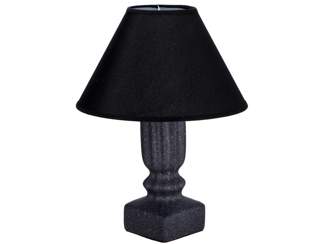 Lampada in ceramica jason d.27xh.38cm 3 colori assortiti