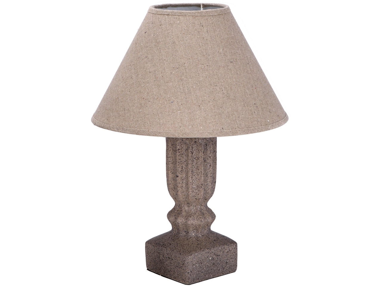 Lampada in ceramica jason d.27xh.38cm 3 colori assortiti