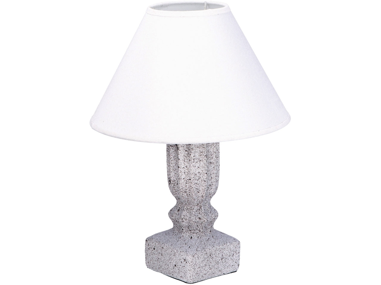 Lampada in ceramica jason d.27xh.38cm 3 colori assortiti