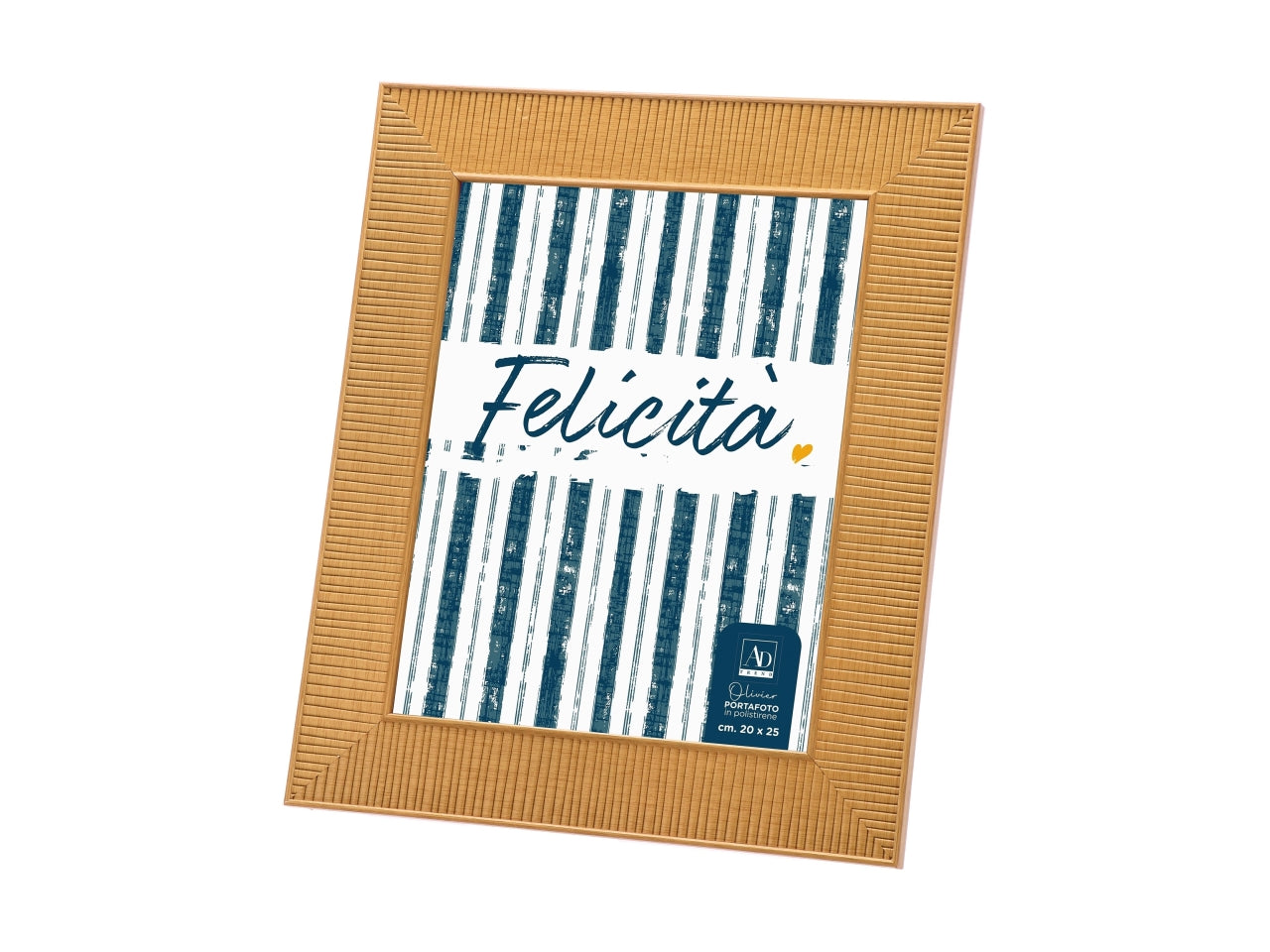 Portafoto in plastica olivier 20x25cm 3 colori assortiti
