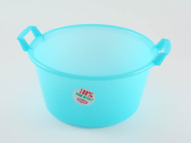 Bacinella rotonda cm.30 azzurro 28300