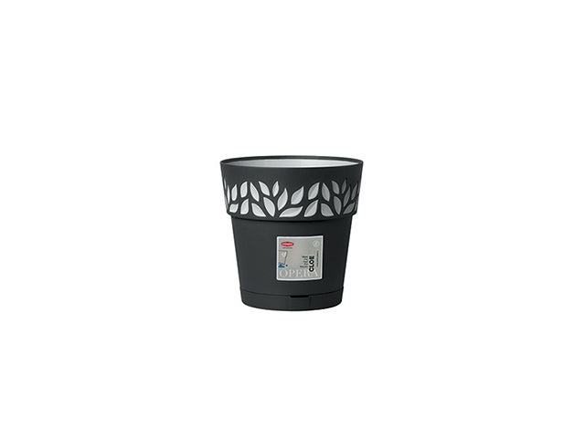 Vaso opera grafite 15x15cm 94003